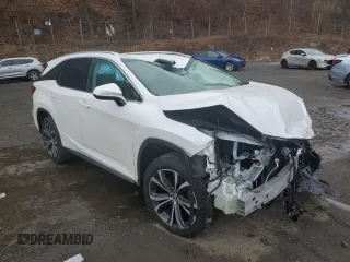 2019 Lexus RX with VIN JTJDZKCAXK2016735, listed as a Copart auction lot 43195745 with 0 mi miles and Salvage Title. Bid and sale history available at carsss.com. Image 4.