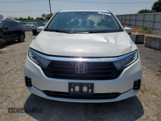 2023 Honda Odyssey Touring with VIN 5FNRL6H84PB016614, listed as a Copart auction lot 59336585 with 36,932 mi miles and Salvage title. Bid and sale history available at DreamBid. Image 5.