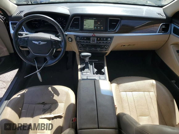 2018 Genesis G80 3.8L with VIN KMHGN4JE5JU227112, listed as a Copart auction lot 60564705 with 83,577 mi miles and Salvage title. Bid and sale history available at DreamBid. Image 8.