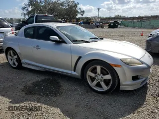 2005 Mazda RX-8 with VIN JM1FE173150141913, listed as a Copart auction lot 80120494 with 148,088 mi miles and Non Repairable. Bid and sale history available at carsss.com. Image 4.