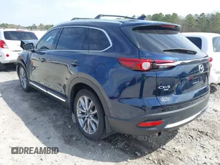 2022 Mazda CX-9 Grand Touring with VIN JM3TCBDY0N0625223, listed as a IAAI auction lot 41811019 with 34,982 mi miles. Bid and sale history available at carsss.com. Image 3.