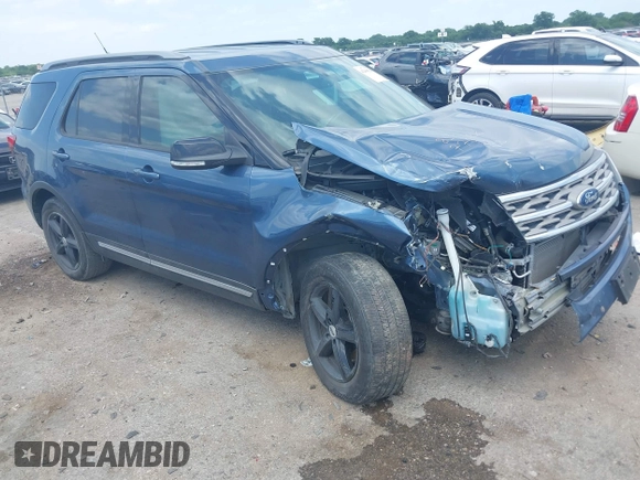 2018 Ford Explorer XLT with VIN 1FM5K7D85JGB77656, listed as a IAAI auction lot 42366539 with 86,579 mi miles and . Bid and sale history available at DreamBid. Image 1.