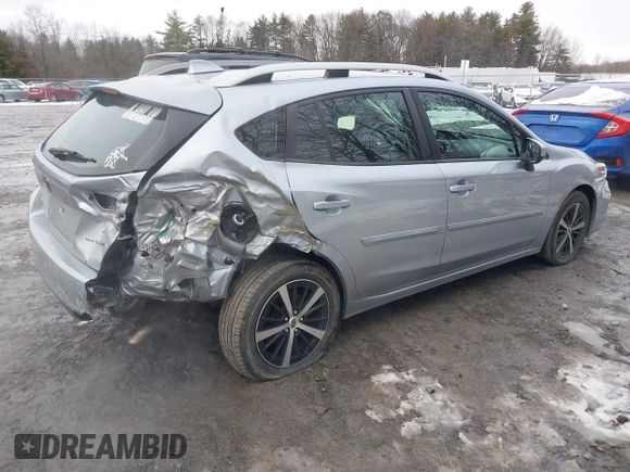 2019 Subaru Impreza Premium with VIN 4S3GTAC6XK3709130, listed as a IAAI auction lot 41072308 with 39,162 mi miles and . Bid and sale history available at DreamBid. Image 4.
