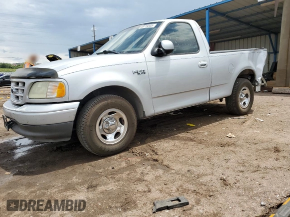 2002 Ford F-150 XL with VIN 1FTRF17242NB04340, listed as a Copart auction lot 58119345 with 218,734 mi miles and Non repairable. Bid and sale history available at DreamBid. Image 1.