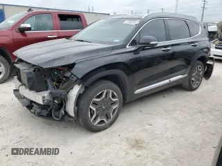 2021 Hyundai Santa Fe Hybrid SEL Premium with VIN KM8S3DA1XMU013315, listed as a Copart auction lot 51884344 with 30,408 mi miles and Salvage Title. Bid and sale history available at carsss.com. Image 1.