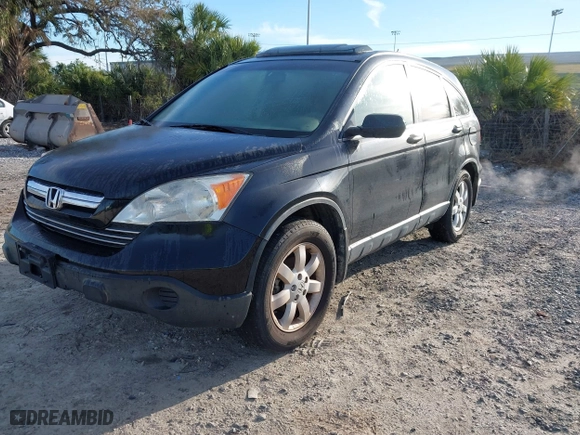2007 Honda CR-V EX-L with VIN JHLRE48717C010727, listed as a IAAI auction lot 41756338 with 214,976 mi miles. Bid and sale history available at carsss.com. Image 2.