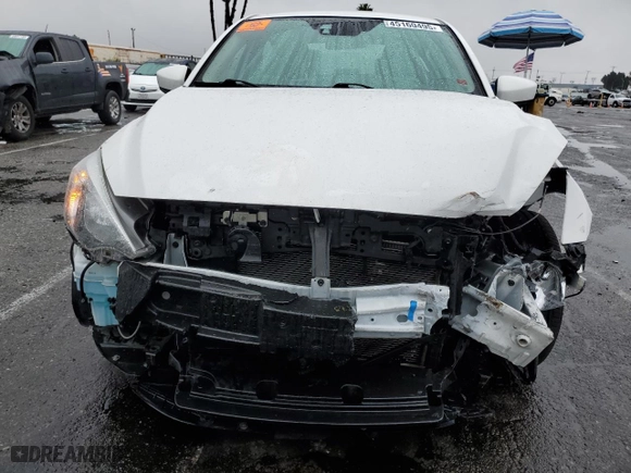 2020 Toyota Yaris Sedan L with VIN 3MYDLBYV8LY716435, listed as a Copart auction lot 45160495 with 38,638 mi miles and Salvage Title. Bid and sale history available at carsss.com. Image 5.