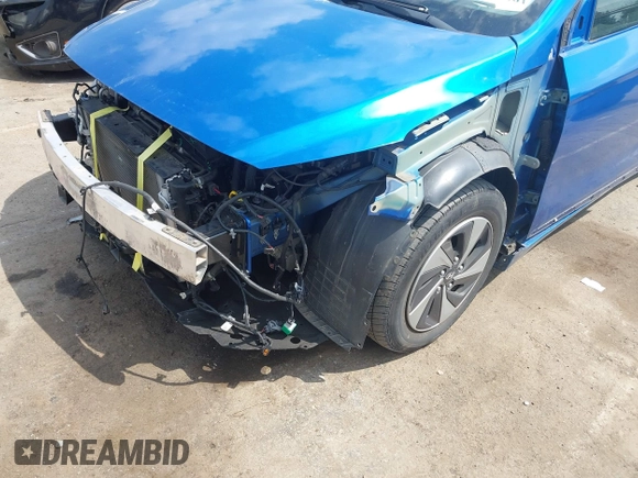 2017 Hyundai Ioniq SEL with VIN KMHC75LC0HU047671, listed as a IAAI auction lot 42404401 with 88,696 mi miles and . Bid and sale history available at DreamBid. Image 18.