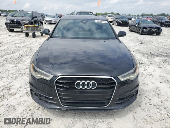 2012 Audi A6 Prestige with VIN WAUJGAFC2CN090358, listed as a Copart auction lot 59486925 with 159,885 mi miles and Salvage title. Bid and sale history available at DreamBid. Image 5.