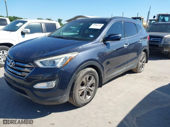 2016 Hyundai Santa Fe Sport with VIN 5XYZU3LBXGG307562, listed as a IAAI auction lot 41981150 with 126,359 mi miles. Bid and sale history available at carsss.com. Image 2.