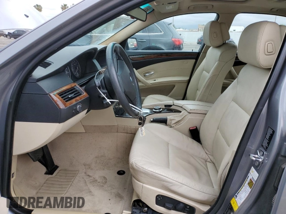 2008 BMW 5 Series 528i with VIN WBANU53588C112681, listed as a Copart auction lot 53535085 with 72,316 mi miles and Salvage Title. Bid and sale history available at carsss.com. Image 7.