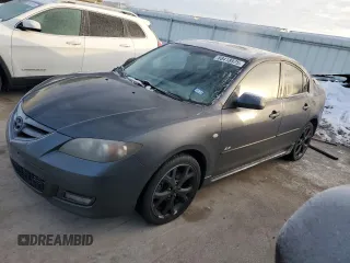 2008 Mazda 3 S Grand Touring with VIN JM1BK323381146734, listed as a Copart auction lot 88418975 with 167,831 mi miles and Salvage title. Bid and sale history available at DreamBid. Image 1.