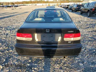 1999 Honda Civic DX with VIN 1HGEJ6122XL046591, listed as a Copart auction lot 84699384 with 236,166 mi miles and Salvage Title. Bid and sale history available at carsss.com. Image 6.