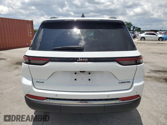 2022 Jeep Grand Cherokee Limited with VIN 1C4RJHBG6N8609664, listed as a Copart auction lot 62375995 with 47,703 mi miles and Salvage title. Bid and sale history available at DreamBid. Image 6.