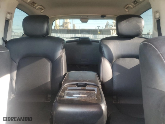 2021 Infiniti QX80 LUXE with VIN JN8AZ2AE7M9271353, listed as a Copart auction lot 47233415 with 76,521 mi miles and Salvage Title. Bid and sale history available at carsss.com. Image 10.