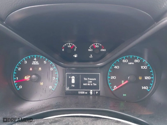 2018 Chevrolet Colorado 4WD Work Truck with VIN 1GCHTBEN2J1224781, listed as a IAAI auction lot 41695573 with 51,006 mi miles. Bid and sale history available at carsss.com. Image 7.