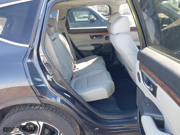 2019 Honda CR-V Touring with VIN 2HKRW1H96KH505447, listed as a IAAI auction lot 41876110 with 56,104 mi miles. Bid and sale history available at carsss.com. Image 8.