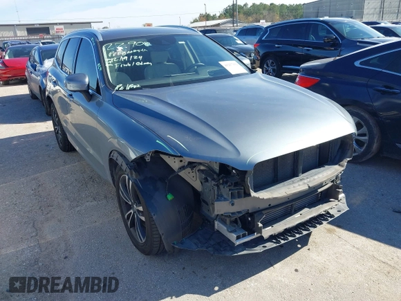 2020 Volvo XC60 Momentum with VIN YV4A22RK7L1586688, listed as a IAAI auction lot 41257331 with 38,393 mi miles and . Bid and sale history available at DreamBid. Image 1.