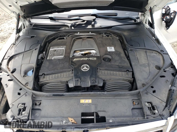 2018 Mercedes-Benz S 63 AMG with VIN WDDUG8JB7JA394237, listed as a Copart auction lot 53479713 with Not Provided miles and . Bid and sale history available at DreamBid. Image 12.
