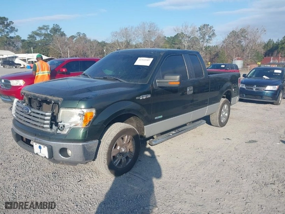 2012 Ford F-150 XL with VIN 1FTFX1CT6CFC16146, listed as a IAAI auction lot 41522507 with 181,694 mi miles. Bid and sale history available at carsss.com. Image 2.