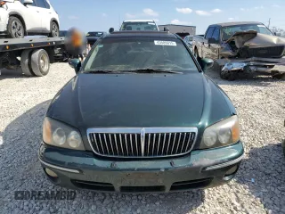 2001 Hyundai XG with VIN KMHFU45D81A097019, listed as a Copart auction lot 43586015 with 198,459 mi miles and Clean Title. Bid and sale history available at carsss.com. Image 5.