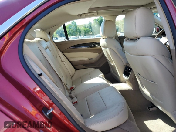2016 Cadillac CTS Luxury Collection AWD with VIN 1G6AX5SX0G0128548, listed as a Copart auction lot 62783985 with 52,899 mi miles and Salvage title. Bid and sale history available at DreamBid. Image 10.