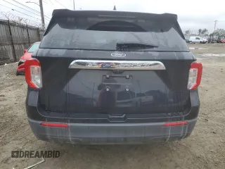 2021 Ford Explorer with VIN 1FMSK7BH5MGA83450, listed as a Copart auction lot 49476685 with 35,803 mi miles and Salvage Title. Bid and sale history available at carsss.com. Image 6.