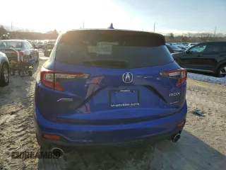 2021 Acura RDX w/A-Spec Package with VIN 5J8TC2H68ML013139, listed as a Copart auction lot 42141155 with 20,559 mi miles and Salvage Title. Bid and sale history available at carsss.com. Image 6.