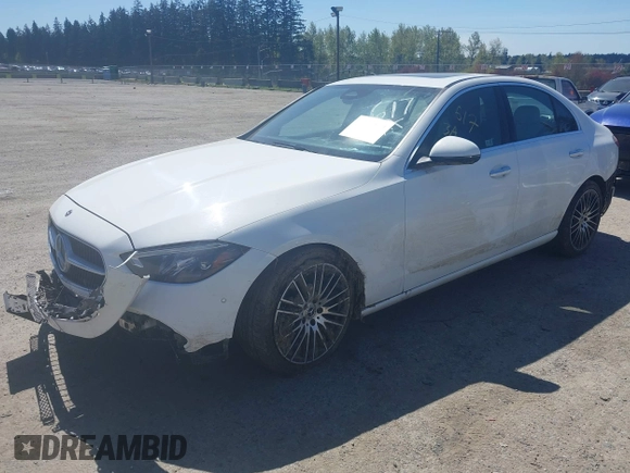 2023 Mercedes-Benz C 300 с VIN W1KAF4HB3PR138949, выставлен на аукционе IAAI как лот 42066845 с пробегом 33 433 миль миль и . История ставок и продаж доступна на DreamBid. Изображение 2.