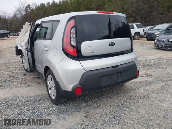 2016 Kia Soul with VIN KNDJN2A23G7865872, listed as a IAAI auction lot 41119669 with 1 mi miles. Bid and sale history available at carsss.com. Image 3.