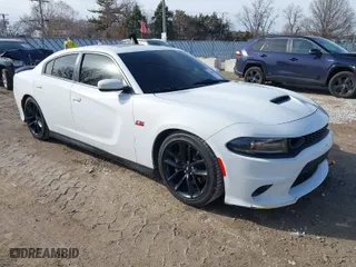 2021 Dodge Charger Scat Pack Widebody with VIN 2C3CDXGJ3MH595389, listed as a IAAI auction lot 41838494 with 9,815 mi miles. Bid and sale history available at carsss.com. Image 1.