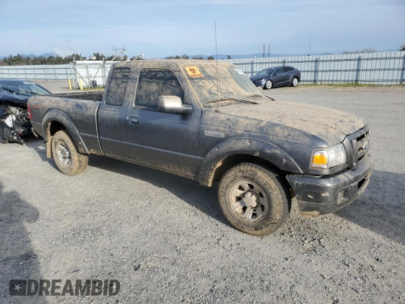 2007 Ford Ranger STX with VIN 1FTYR44U67PA49461, listed as a Copart auction lot 48434405 with Not Provided miles and Salvage Title. Bid and sale history available at carsss.com. Image 4.