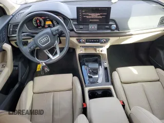 2023 Audi Q5 S line Premium Plus with VIN WA1E2AFY3P2053545, listed as a Copart auction lot 43109325 with 32,686 mi miles and Salvage title. Bid and sale history available at DreamBid. Image 8.