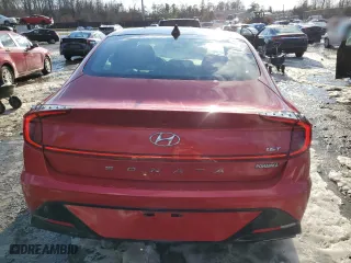 2022 Hyundai Sonata SEL Plus with VIN 5NPEJ4J20NH150422, listed as a Copart auction lot 87952025 with 57,602 mi miles and Salvage Title. Bid and sale history available at carsss.com. Image 6.