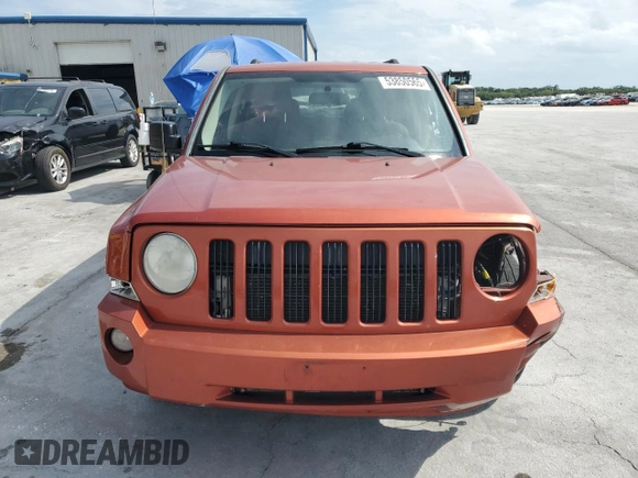 2010 Jeep Patriot Sport with VIN 1J4NF1GB6AD620423, listed as a Copart auction lot 53850565 with 179,967 mi miles and Salvage Title. Bid and sale history available at carsss.com. Image 5.