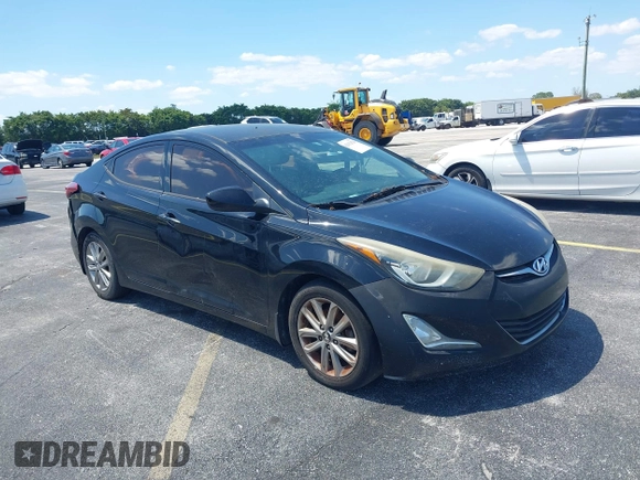 2016 Hyundai Elantra SE with VIN 5NPDH4AE3GH655259, listed as a IAAI auction lot 42032526 with 152,676 mi miles and . Bid and sale history available at DreamBid. Image 1.