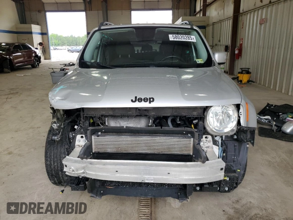 2017 Jeep Renegade Altitude с VIN ZACCJABB7HPE93972, выставлен на аукционе Copart как лот 58020285 с пробегом 71 234 миль миль и Списание • Salvage title. История ставок и продаж доступна на DreamBid. Изображение 5.