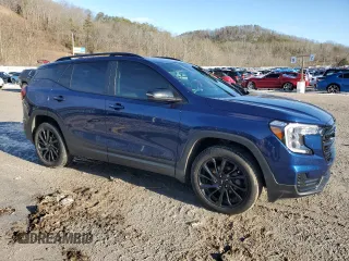 2023 GMC Terrain SLE with VIN 3GKALTEG4PL110618, listed as a Copart auction lot 45461365 with 73,107 mi miles and Salvage Title. Bid and sale history available at DreamBid. Image 4.