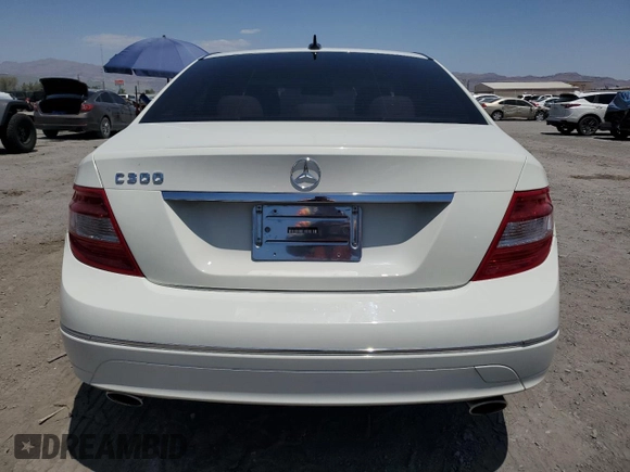 2008 Mercedes-Benz C 300 Sport with VIN WDDGF54X08F080142, listed as a Copart auction lot 62590415 with 55,448 mi miles and Salvage title. Bid and sale history available at DreamBid. Image 6.