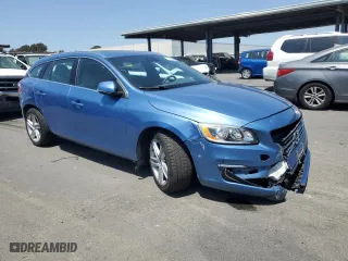 2015 Volvo V60 T5 Drive-E Premier with VIN YV140MEK2F1234446, listed as a Copart auction lot 64324364 with 82,064 mi miles and Salvage Title. Bid and sale history available at carsss.com. Image 4.