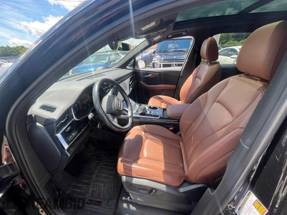 2021 Audi Q7 Premium with VIN WA1AJAF75MD030650, listed as a Copart auction lot 64444065 with 121,216 mi miles and Clean title. Bid and sale history available at DreamBid. Image 8.
