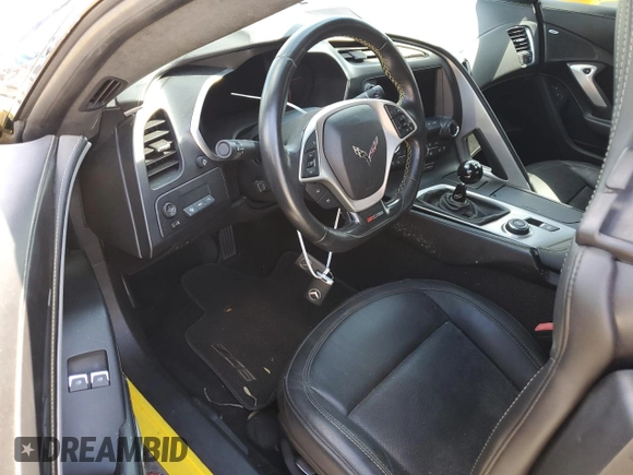 2016 Chevrolet Corvette Z06 3LZ with VIN 1G1YT2D61G5606286, listed as a Copart auction lot 77848104 with 0 mi miles and Non Repairable. Bid and sale history available at carsss.com. Image 8.