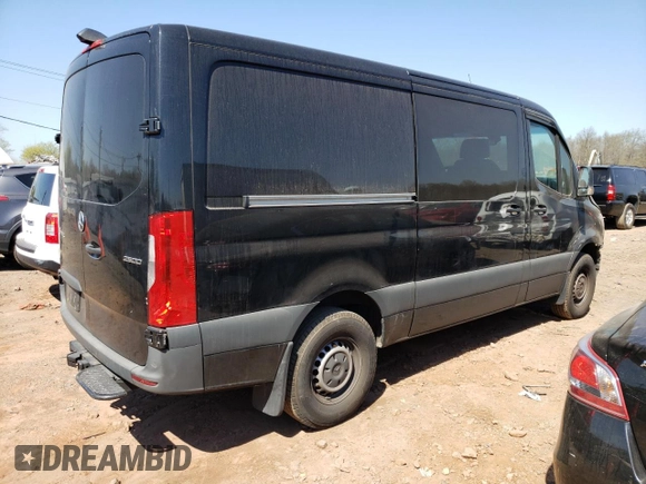 2020 Mercedes-Benz Sprinter with VIN W1W4EBHY6LT022133, listed as a Copart auction lot 46877493 with 69,538 mi miles and . Bid and sale history available at DreamBid. Image 3.