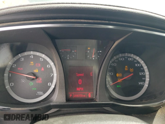 2012 GMC Terrain SLE-1 с VIN 2GKALMEK7C6287351, выставлен на аукционе Copart как лот 53813445 с пробегом 209 359 миль миль и Списание • Salvage title. История ставок и продаж доступна на DreamBid. Изображение 9.