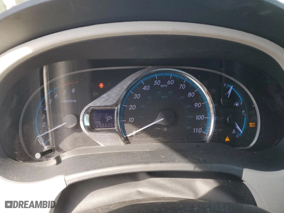 2012 Toyota Sienna XLE AAS with VIN 5TDYK3DC6CS181948, listed as a Copart auction lot 48716315 with 173,506 mi miles and Salvage Title. Bid and sale history available at carsss.com. Image 9.
