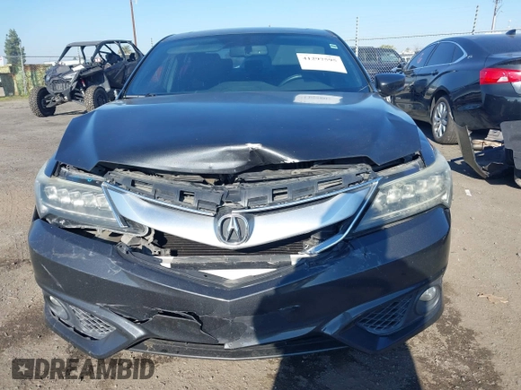 2016 Acura ILX w/Premium/A-SPEC Pkg with VIN 19UDE2F8XGA018734, listed as a IAAI auction lot 41297595 with 77,159 mi miles. Bid and sale history available at carsss.com. Image 12.