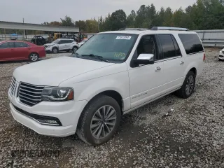 2015 Lincoln Navigator z VIN 5LMJJ3HT1FEJ03496, wystawiony jako Copart lot #77615394 z przebiegiem 118 636 mil mil oraz Szkoda całkowita • Salvage title. Historia ofert i sprzedaży dostępna na DreamBid. Obrazek 1.