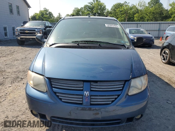 2006 Dodge Grand Caravan SXT z VIN 2D4GP44L06R699332, wystawiony jako Copart lot #58995465 z przebiegiem 55 324 mil mil oraz Szkoda całkowita • Salvage title. Historia ofert i sprzedaży dostępna na DreamBid. Obrazek 5.