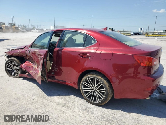 2008 Lexus IS 250 с VIN JTHCK262982019950, выставлен на аукционе Copart как лот 56975195 с пробегом Не указан миль и Списание • Salvage title. История ставок и продаж доступна на DreamBid. Изображение 2.