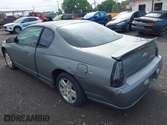 2007 Chevrolet Monte Carlo LT with VIN 2G1WK15KX79356159, listed as a IAAI auction lot 42608923 with 171,131 mi miles and . Bid and sale history available at DreamBid. Image 3.
